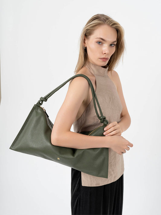 The Geneva Shoulder Bag - Cognac